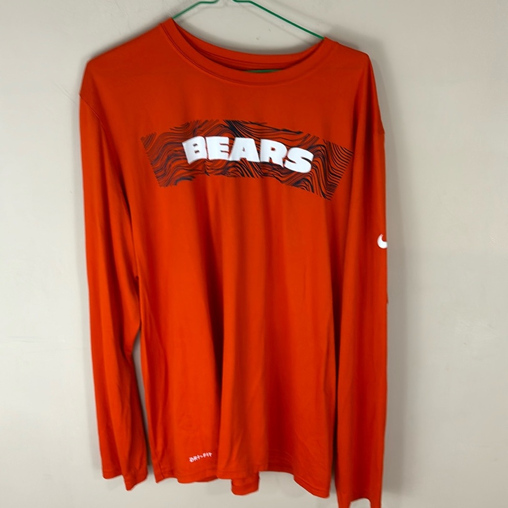 Nike Orange Long Sleeve Tee